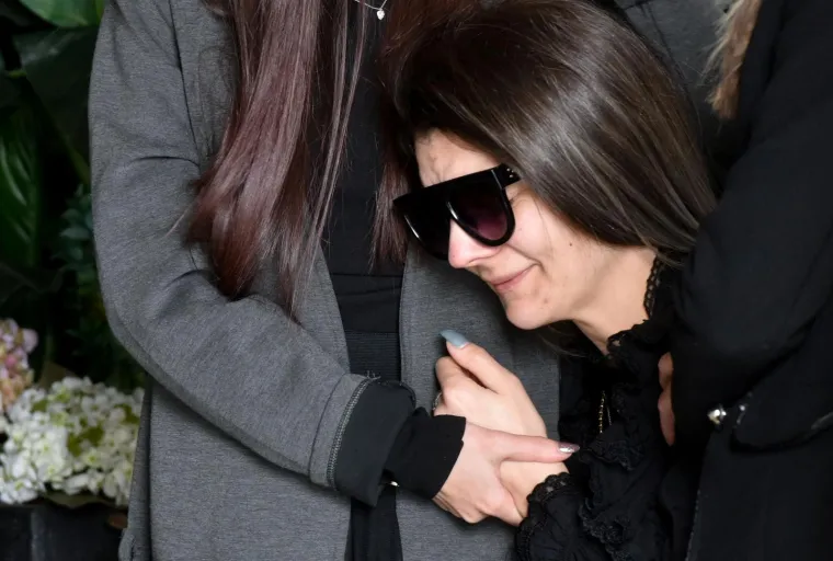 Sprovod rukometnog trenera Zlatka Saračevića na Mirogoju