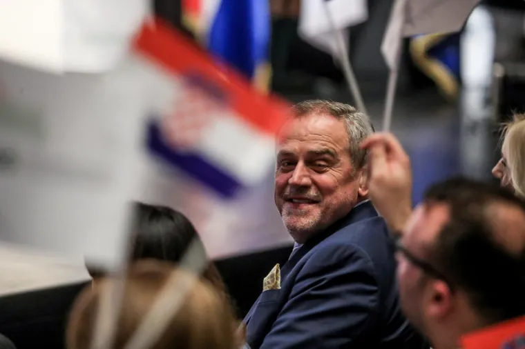 02.02.2019., Zagreb - U maloj dvorani KD Vatroslava Lisinskog održana je 2. Izborna skup&scaron;tina Mladi 365, Stranke rada i solidarnosti. Predsjednik stranke Milan Bandić.