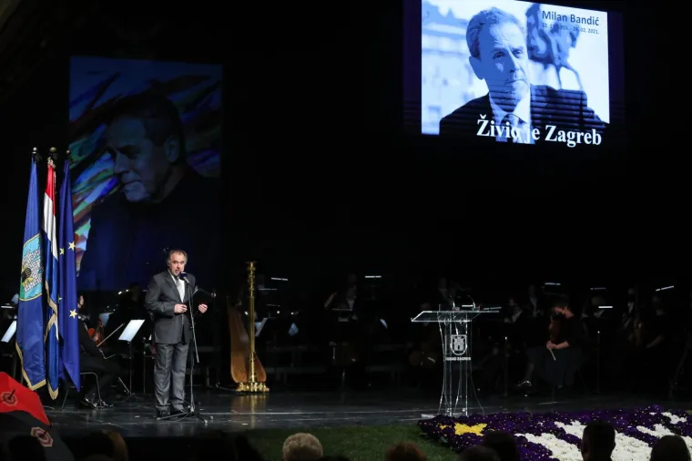 Komemoracija povodom smrti gradonačelnika Bandića