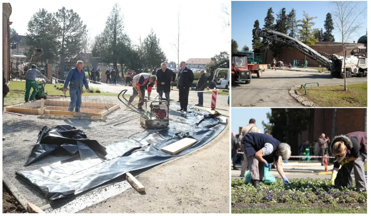 Uređuje se groblje: Pogledajte kako se na Mirogoju pripremaju za pogreb Milana Bandića