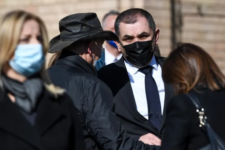 03.03.2021., Zagreb - Posljednji ispraćaj gradonačelnika Milana Bandića na groblju Mirogoj. Ivica Lovrić Photo: Josip Regovic/PIXSELL