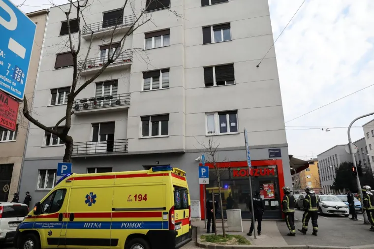 Prizori kao iz akcijskih filmova: Pogledajte kako je izgledalo opsadno stanje u zgradi u kojoj živi Grabar-Kitarović