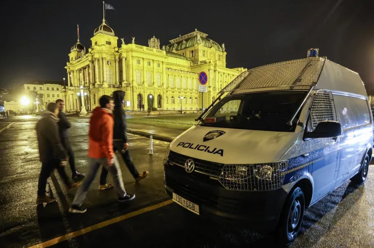 Neprepoznatljive slike kod HNK: Nema ni mladih, ni smeća. Pojačana je policijska kontrola