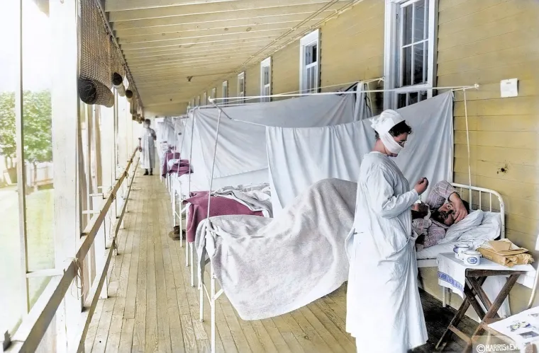 POTRESNE FOTOGRAFIJE: Virus koji je usmrtio najmanje 50 milijuna ljudi - umirali su mladi, stari i inače zdravi ljudi