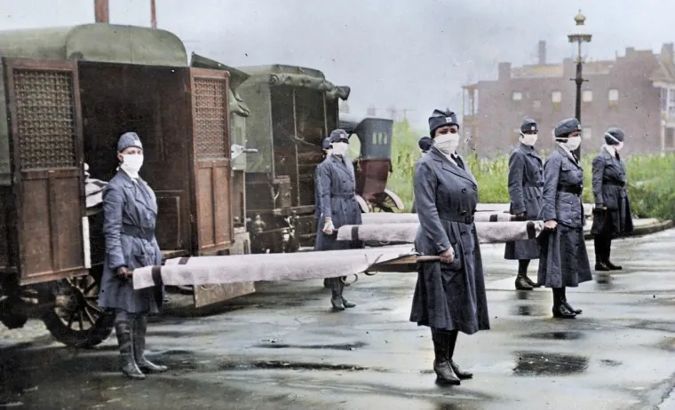 POTRESNE FOTOGRAFIJE: Virus koji je usmrtio najmanje 50 milijuna ljudi - umirali su mladi, stari i inače zdravi ljudi