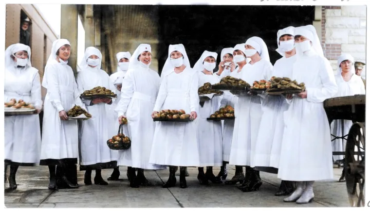 POTRESNE FOTOGRAFIJE: Virus koji je usmrtio najmanje 50 milijuna ljudi - umirali su mladi, stari i inače zdravi ljudi