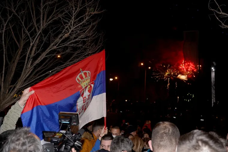 POGLEDAJTE KAKO JE  ĐOKOVIĆ PROSLAVIO POVIJESNI USPJEH: Beograd je sinoć gorio; 'Volim vas i jo&scaron; jedno veliko hvala'
