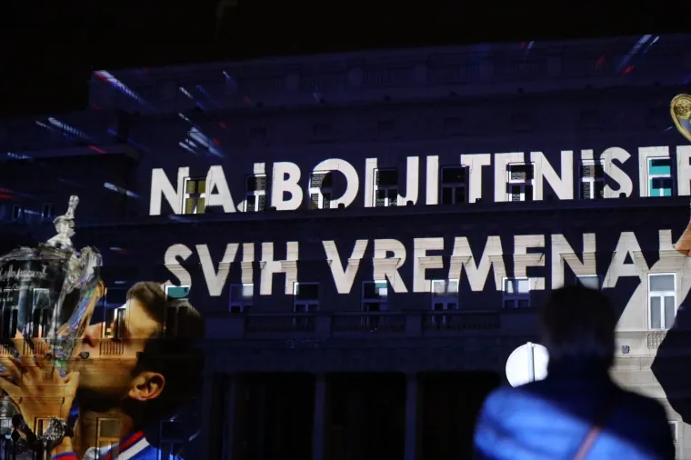 POGLEDAJTE KAKO JE  ĐOKOVIĆ PROSLAVIO POVIJESNI USPJEH: Beograd je sinoć gorio; 'Volim vas i jo&scaron; jedno veliko hvala'