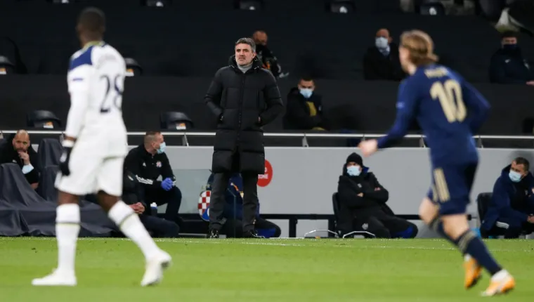 Mamić nakon prvih 45 minuta nije zadovoljan, jer su dobili gol.