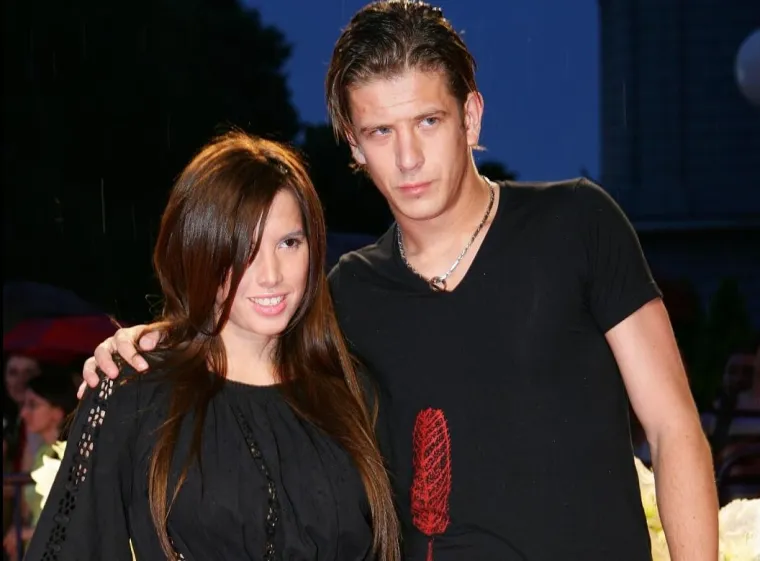 23.05.2006., Zagreb - Casopis Story proslavio je 4. rodjendan zabavom u muzeju Mimara na koji su pozvane brojne osobe iz javnog zivota. Nives i Dino Drpic.
Photo: Davor Puklavec/PIXSELL