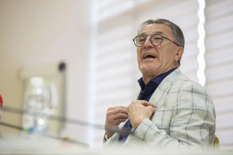 Zdravko Mamić jučer na presici