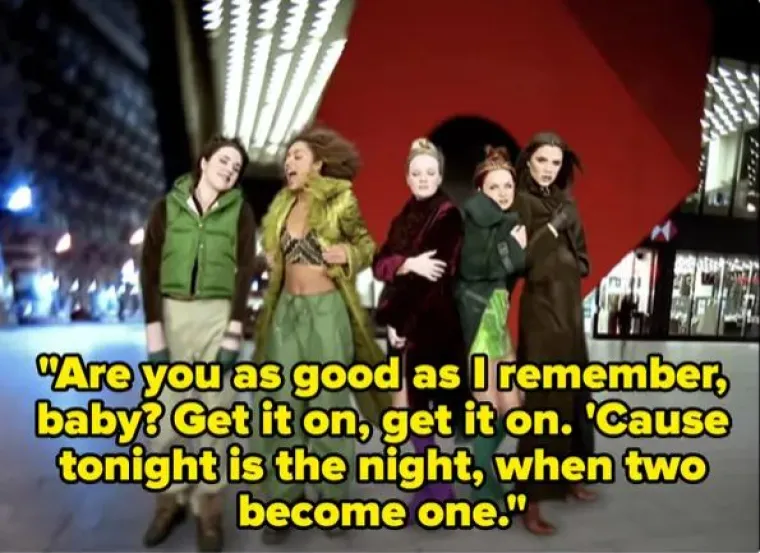 Spice Girls, "Two Become One"