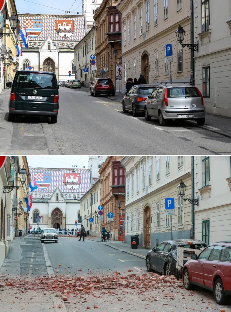 Kako je izgledao tada, a kako danas? Ovo je Zagreb 365 dana nakon razornog potresa