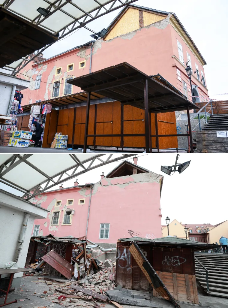 Kako je izgledao tada, a kako danas? Ovo je Zagreb 365 dana nakon razornog potresa