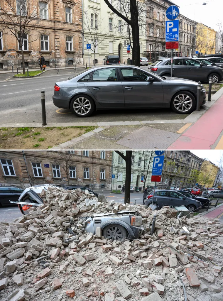 Kako je izgledao tada, a kako danas? Ovo je Zagreb 365 dana nakon razornog potresa