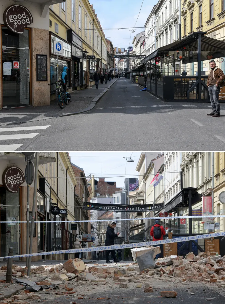 Kako je izgledao tada, a kako danas? Ovo je Zagreb 365 dana nakon razornog potresa