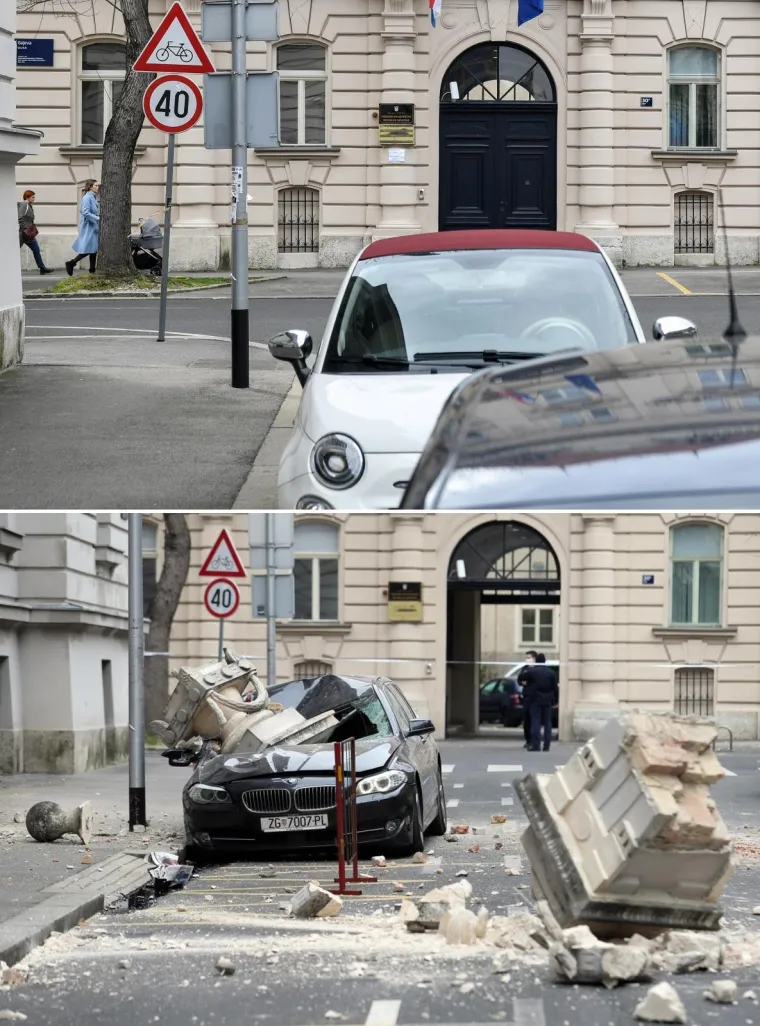 GODI&Scaron;NJICA KATASTROFALNOG ZAGREBAČKOG POTRESA: Pogledajte kako je metropola izgledala tada, a kako izgleda sada