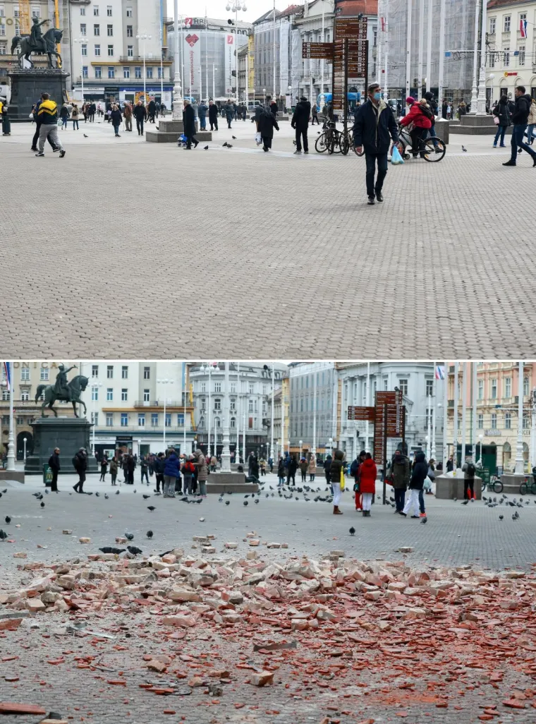 GODI&Scaron;NJICA KATASTROFALNOG ZAGREBAČKOG POTRESA: Pogledajte kako je metropola izgledala tada, a kako izgleda sada