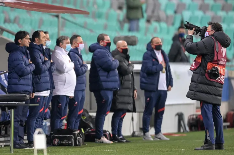 VATRENI OTVORILI KVALIFIKACIJE ZA SP: Zavirite u galeriju i osjetite da&scaron;ak atmosfere iz Ljubljane