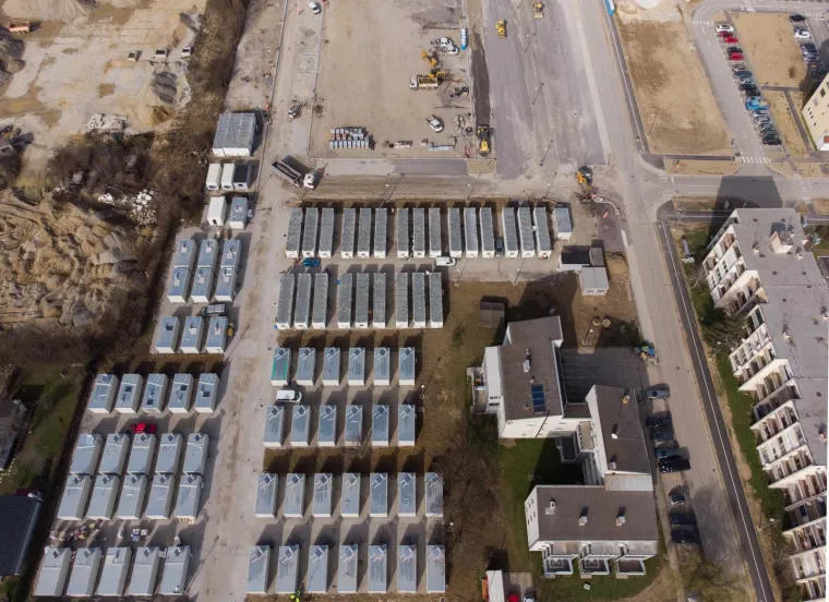 FASCINANTNE FOTOGRAFIJE IZ ZRAKA: Ovdje sada žive Petrinjci čiji domovi su stradali u razornom potresu