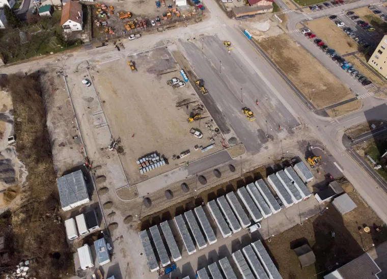 FASCINANTNE FOTOGRAFIJE IZ ZRAKA: Ovdje sada žive Petrinjci čiji domovi su stradali u razornom potresu