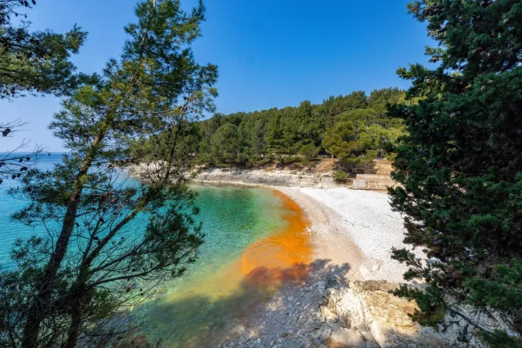 BIZARNE BOJE NA PULSKIM PLAŽAMA: Pogledajte ove prizore; nije ništa misteriozno, uzrok je sasvim očekivan