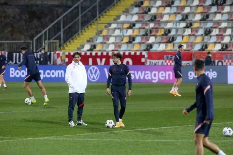 VATRENI ODRADILI POSLJEDNJI TRENING PRED MALTU: Pogledajte kadrove s Rujevice