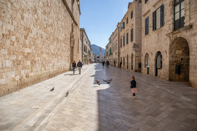 Vrijeme prekrasno, a Dubrovnik potpuno pust