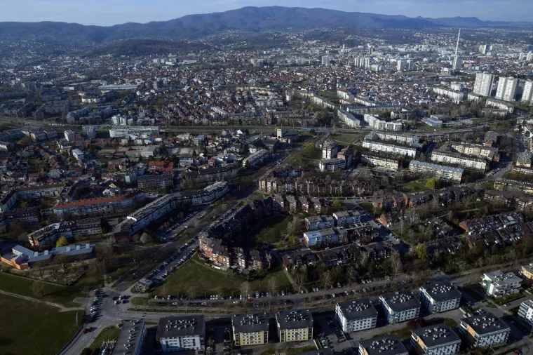 Predivni prizori Zagreba iz zraka