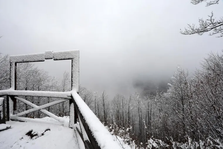 Snijeg u Gorskom Kotaru