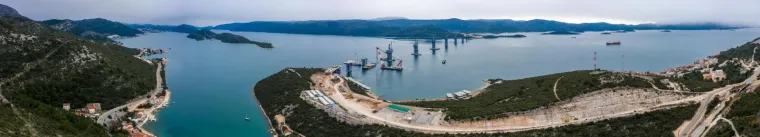 Stigle su nove fotografije Pelje&scaron;kog mosta! Pogledajte kako napreduje izgradnja