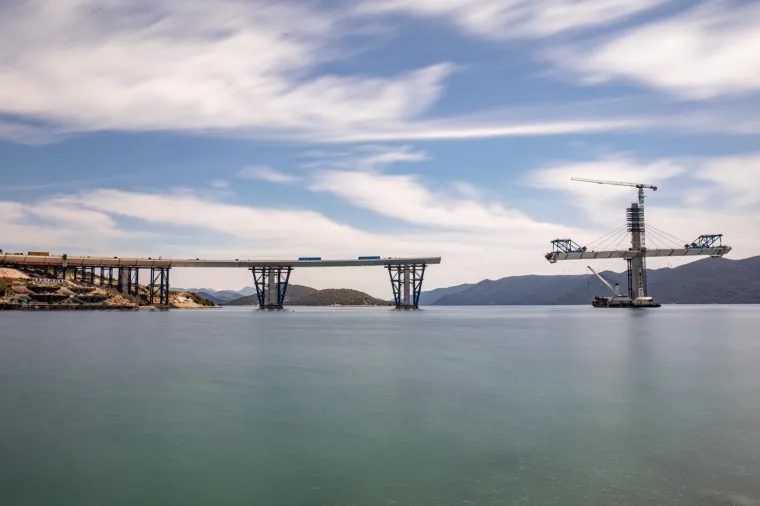POGLEDAJTE OČARAVAJUĆE NOVE FOTOGRAFIJE PELJE&Scaron;KOG MOSTA: Nemoguće je ne biti ponosan na ovakvu ljepotu