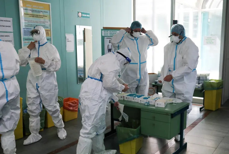 Kako izgleda Odjel intezivnog liječenja Covid pozitivnih pacijenata u KB Dubrava?