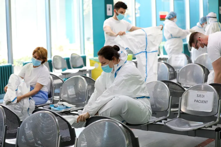 Kako izgleda Odjel intezivnog liječenja Covid pozitivnih pacijenata u KB Dubrava?