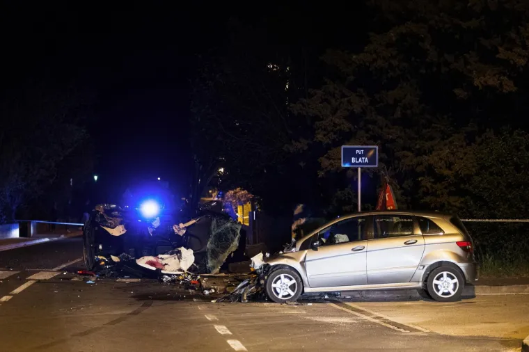 Kod Zadra poginula dva mladića: 18-godi&scaron;njak se Mercedesom nije zaustavio na znak 'stop'