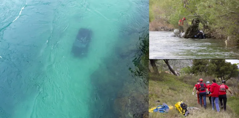 Mjesto užasa kod Mostara: U potopljenom autu pronađen mrtav mu&scaron;karac, traži se dijete