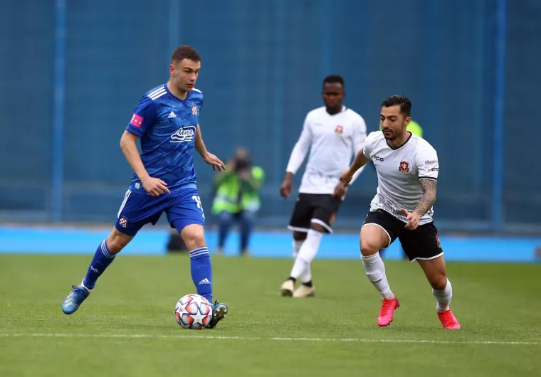 Pobjednik će u finalu hrvatskog Kupa igrati s Istrom 1961 koja je u drugom polufinalu svladala Rijeku.  Foto: Matija Habljak/PIXSELL