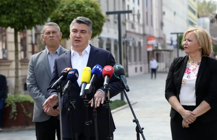 Predsjednik Zoran Milanović obi&scaron;ao je Sisak