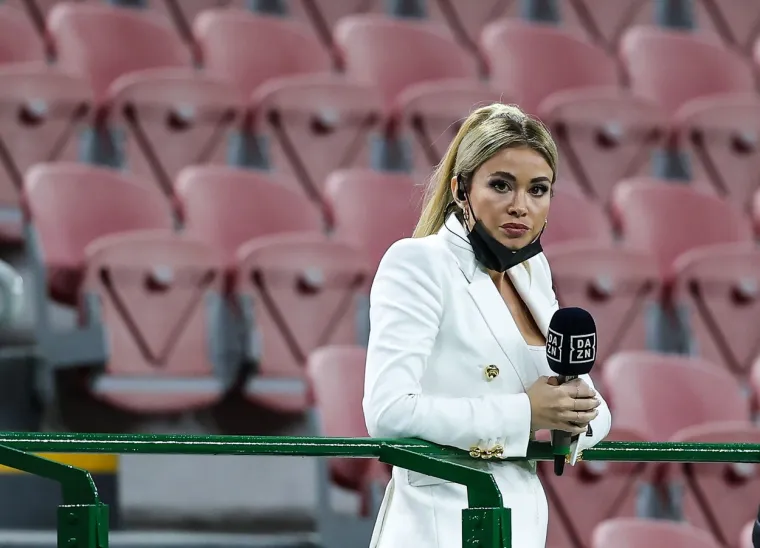 Talijanska sportska novinarka Diletta Leotta velika je zvijezda u svojoj Italiji, ali i ostatku svijeta te se smatra nalješšom ženom koja se bavi ovim poslom. Foto: Profimedia