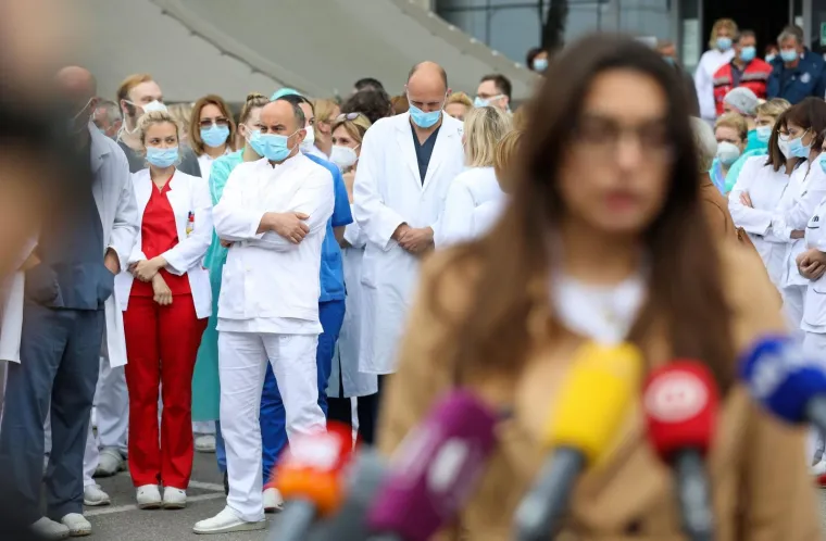 Liječnica zbog koje se prosvjedovalo: 'Sigurno ću imati sankcije zbog ovoga, ali moj posao je da budem hrabra'