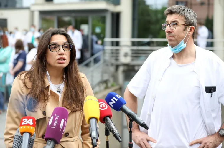 Liječnica zbog koje se prosvjedovalo: 'Sigurno ću imati sankcije zbog ovoga, ali moj posao je da budem hrabra'
