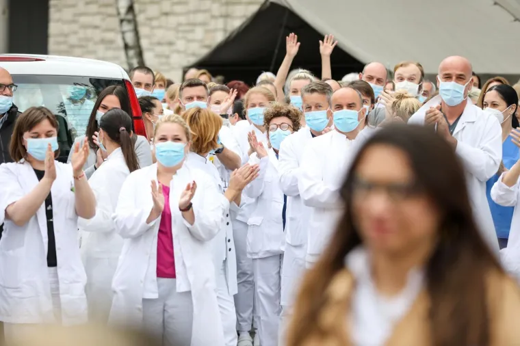 Liječnica zbog koje se prosvjedovalo: 'Sigurno ću imati sankcije zbog ovoga, ali moj posao je da budem hrabra'