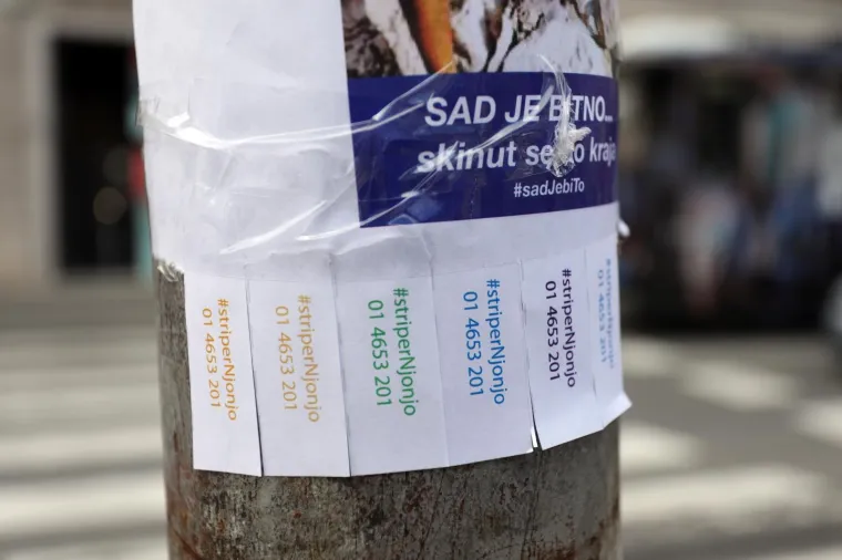 Jandrokovićevi 'mi&scaron;ići na plaži' probili granice interneta: Letci s predsjednikom Sabora osvanuli u Zagrebu!