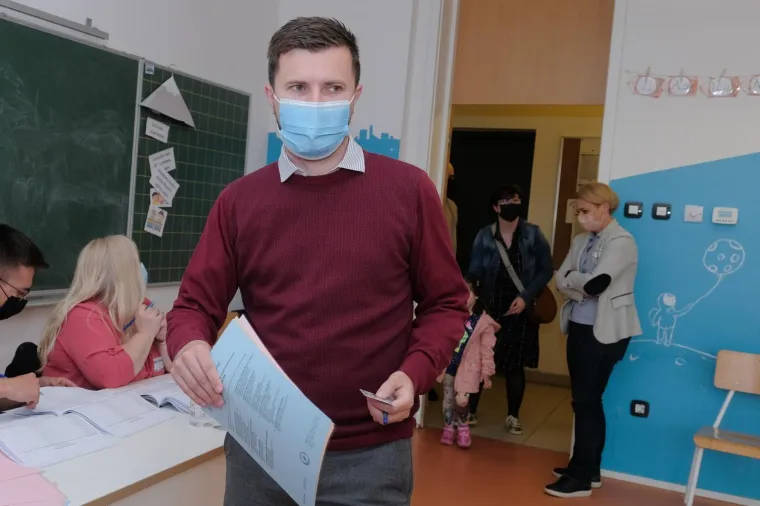 Kandidat za gradonačelnika Davor Nađi glasovao je na izborima