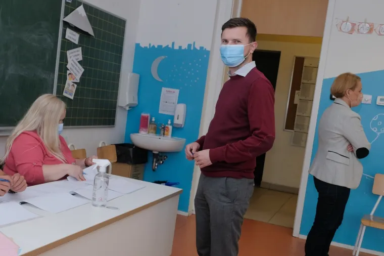 Kandidat za gradonačelnika Davor Nađi glasovao je na izborima
