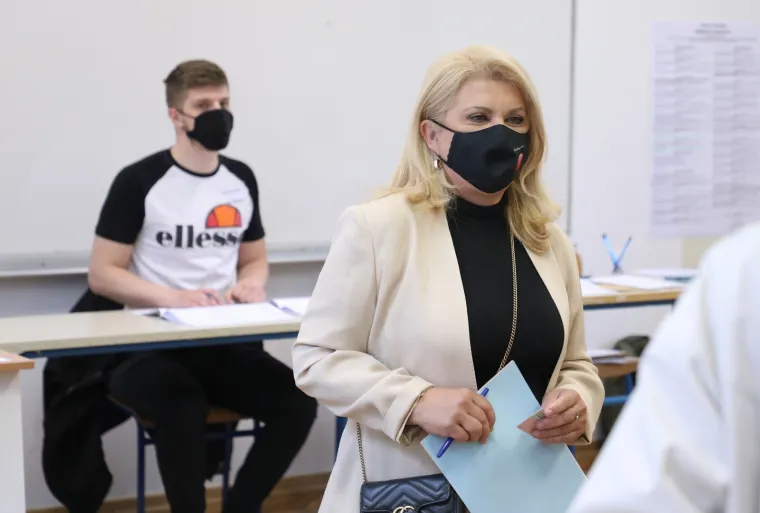 Vesna &Scaron;kare Ožbolt glasovala na lokalnim izborima u Zagrebu