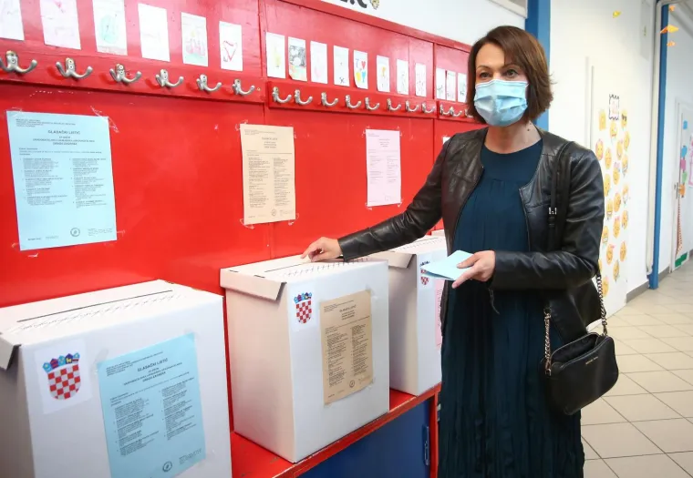 Jelena Pavičić Vukičević glasala: 'Očekujem da će odaziv biti dobar'