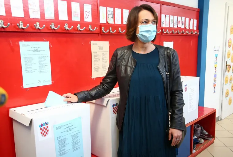 Jelena Pavičić Vukičević glasala: 'Očekujem da će odaziv biti dobar'