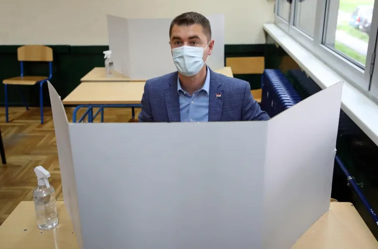 Kandidat Davor Filipović glasao je na lokalnim izborima