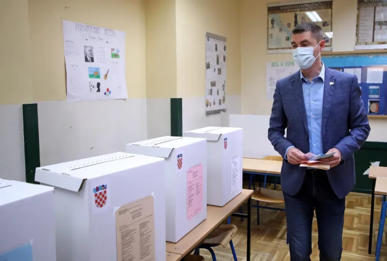 Kandidat Davor Filipović glasao je na lokalnim izborima